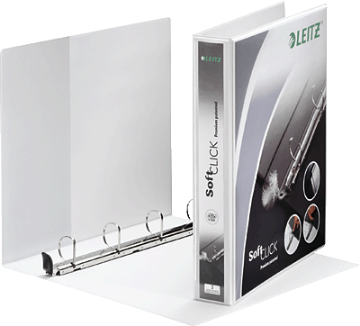 Leitz Präsentationsringbuch mit Soft Click/4202-00-01 B280xH319xT52 mm weiß