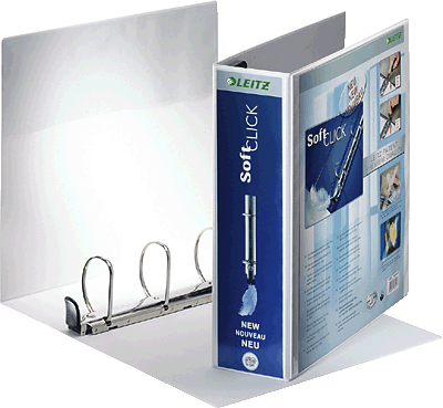 Leitz Präsentationsringbuch SoftClick Premium/4205-00-01 B304xH319xT86 mm weiß