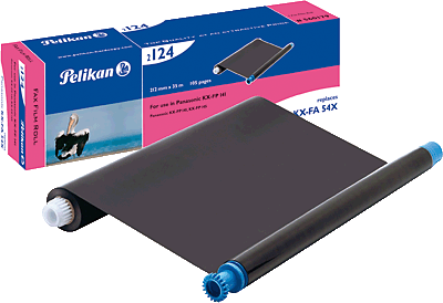 Pelikan Thermotransferband/560179 schwarz KX-FA54X, 2124 Panasonic KX-FP141/-FP145