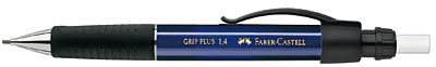 Faber-Castell Druckbleistift GRIP PLUS/131432 blau metallic