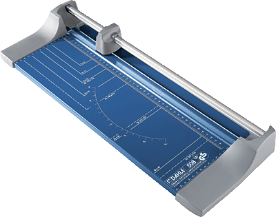 Dahle Rollen-Schneidemaschinen 508/72-00.06.00508 580 x 211 mm blau 460 mm 0,6 mm
