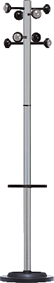 Unilux Garderobenständer ACCUEIL/35061M H 175 cm metallgrau