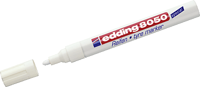 Edding Reifenmarker 8050/4-8050049 weiß