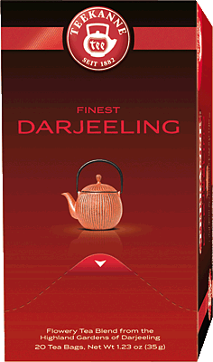 Teekanne Finest Darjeeling Tee/6247 Schwarz zart-blumig Inh.20