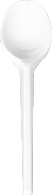 Papstar Einweg-Löffel/90076 17 cm weiß Löffel Inh.100
