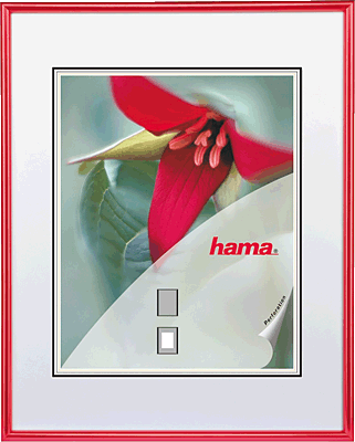 Hama Kunststoffrahmen /66285 30x40 rot