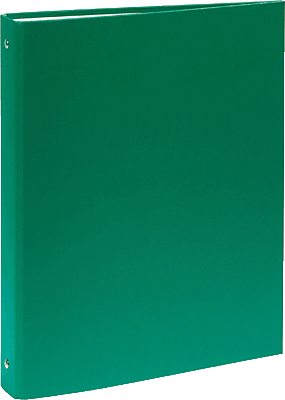 Brause Ringbuch/51373E DIN A4 grün