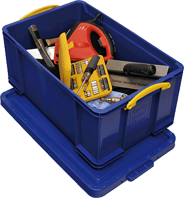 Really Usefull Box Aufbewahrungsbox/64B B440xH310xT710 mm blau Inh.64l