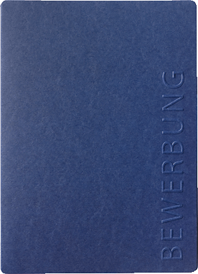 Pagna Bewerbungsmappe/44122-02 blau