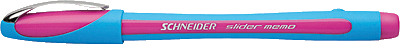 Schneider Kugelschreiber Slider Memo XB 150209 rosa, hellblau 1,4 mm