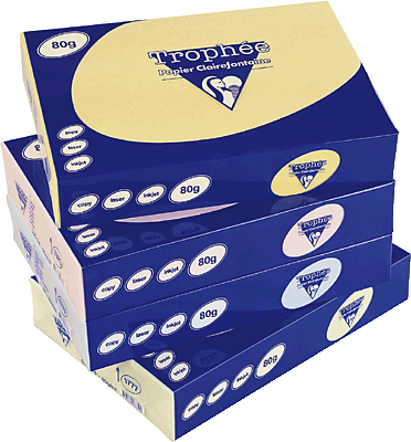 Clairefontaine Trophee Papier Pastellfarbig A4/1871C sand 80 g Inh.500