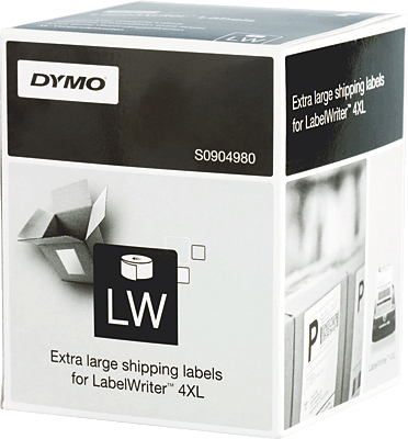 Dymo Papier-Etiketten nur für LabelWriter 4XL/S0904980 104 x 159 mm