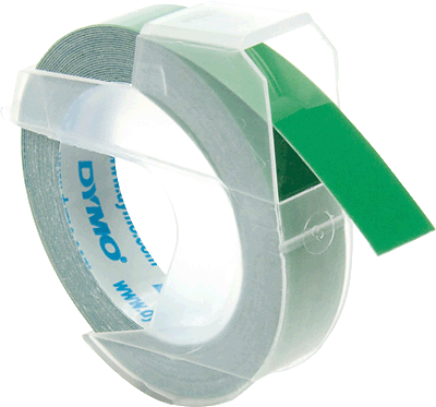 Dymo Prägeband 9 mm x 3 m grün/S0898160