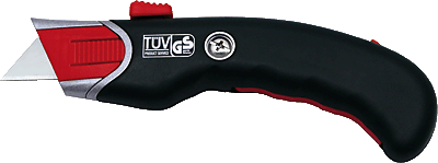 WEDO Cutter Safety Premium/78815 16,7x2x6 cm schwarz/rot