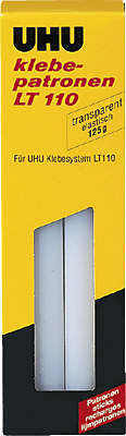 UHU Klebepatronen LT 110 transparent/48620 Pack Inh.125 g
