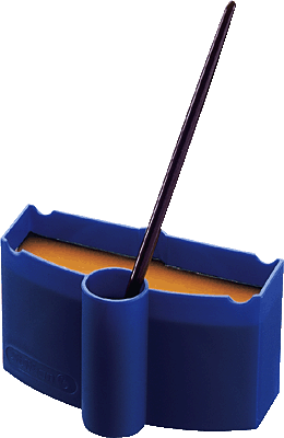 Wasserbox für Pelikan Deckfarbkasten Schul-Standard/808246 blau