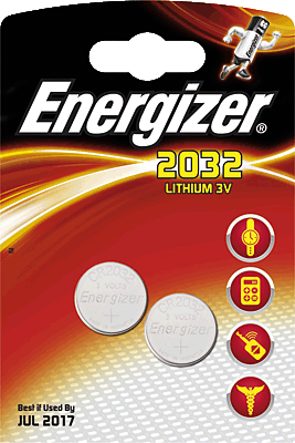 Energizer Spezialbatterien/Knopfzellen/628747 CR2032 Inh.2