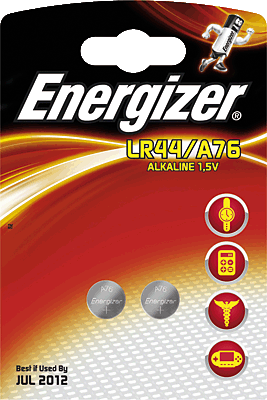 Energizer Spezialbatterien Alkaline/623055 A76 / LR44 / V13GA  Inh.2