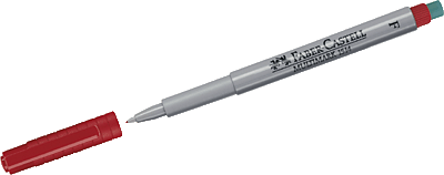 Faber-Castell Multimark Non-Permanent F/151421 rot