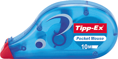 Tipp-Ex Korrekturroller Pocket Mouse/8221361 weiß 4,2 mm Inh.10 m