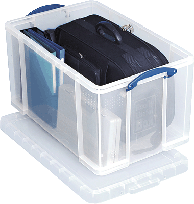 Really Useful Products Box/84C 440x380x710 mm transparent PP 3300 g Inh.84 Liter