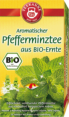 Teekanne Pfefferminz/4009300065456 Bio-Pfefferminztee Inh.20 Beutel
