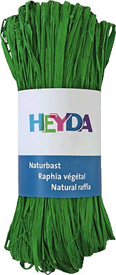 Heyda Naturbast/204887796 30 m apfelgrün 50 g