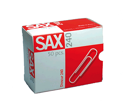Sax Briefklammern /1-240-01 78 mm Inh.50