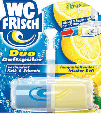 WC-Frisch Duftspüler Zitrus/75224 WC-Duftspüler Duo citrus