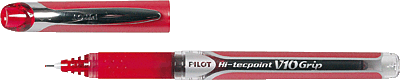 Pilot Tintenroller Hi-Tecpoint Grip V10/2208002 0,7 mm rot medium