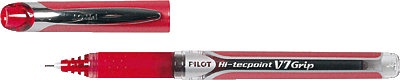 Pilot Tintenroller Hi-Tecpoint Grip V7/2207002 0,5 mm rot fein