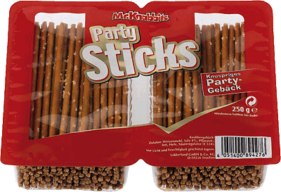 Mr.Knabbits Party Sticks/199491 Inh.250 g