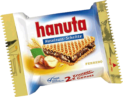 Ferrero Hanuta/597688 Inh.2x 22 g