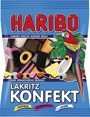 Haribo/140698 Konfekt Lakritz Inh.200 g