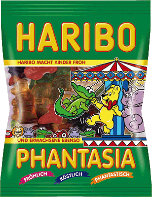 Haribo/140814 Phantasia Fruchtgummi Inh.200 g