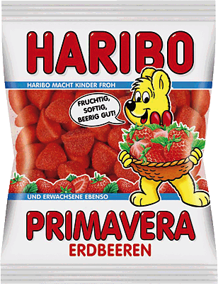Haribo/140883 Erdbeeren Schaumzucker Inh.200 g