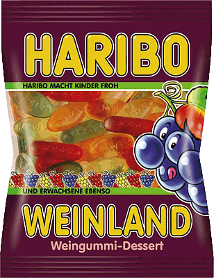 Haribo Weinland Weingummi/141131 Inh.200 g