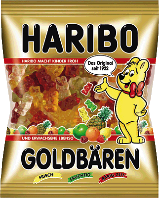 Haribo/140674 Goldbären Fruchtgummi Inh.200 g