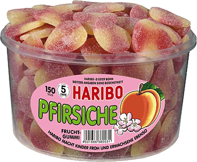 Haribo/829401 Pfirsiche Fruchtgummi Inh.150