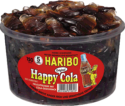 Haribo/379982 Happy Cola Fruchtgummi Inh.150g