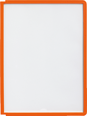 Durable Sichttafeln/5606-09 DIN A4 orange Inh.5