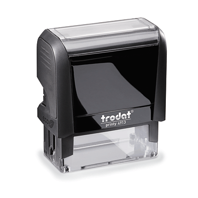 Trodat Stempel/4913 4.0 6-zeilig Eco-Schwarz