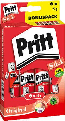 Pritt Klebestift Multipack 5 + 1 x 22g/PS6BF Inh.6 x 22g