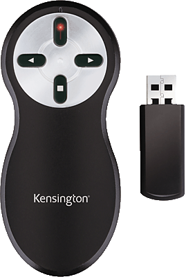 Kensington Wireless Presenter/33374EU 102 x 43 x 28 mm schwarz / silber