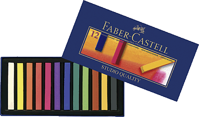 FABER-CASTELL GOLDFABER Studio Softpastellkreiden/128312 sortiert Inh.12