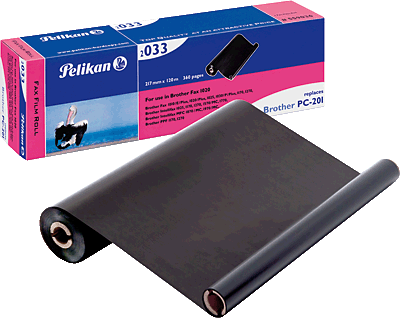 Pelikan Thermotransferrolle/559036 schwarz PC201RF,2033
