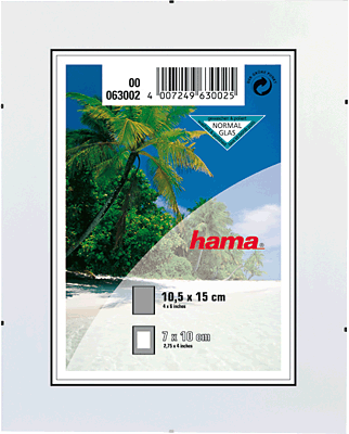 Hama Rahmenloser Bildhalter /63002 10,5x15