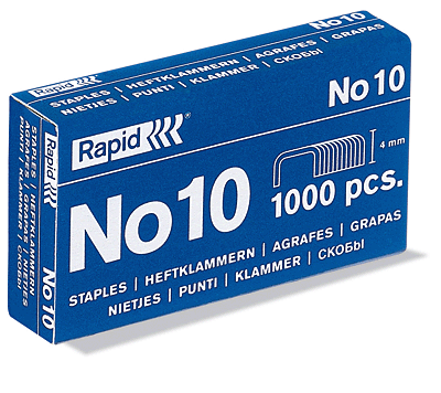 Rapid Heftklammer No. 10/20710702 Nr.10 Inh.5000