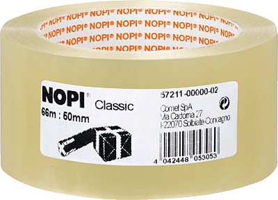 Nopi Packband Classic PP transparent/57211-00000-00 50mm x 66m