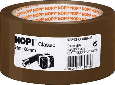 Nopi Packband Classic PP braun/57212-00000-00 50mm x 66m